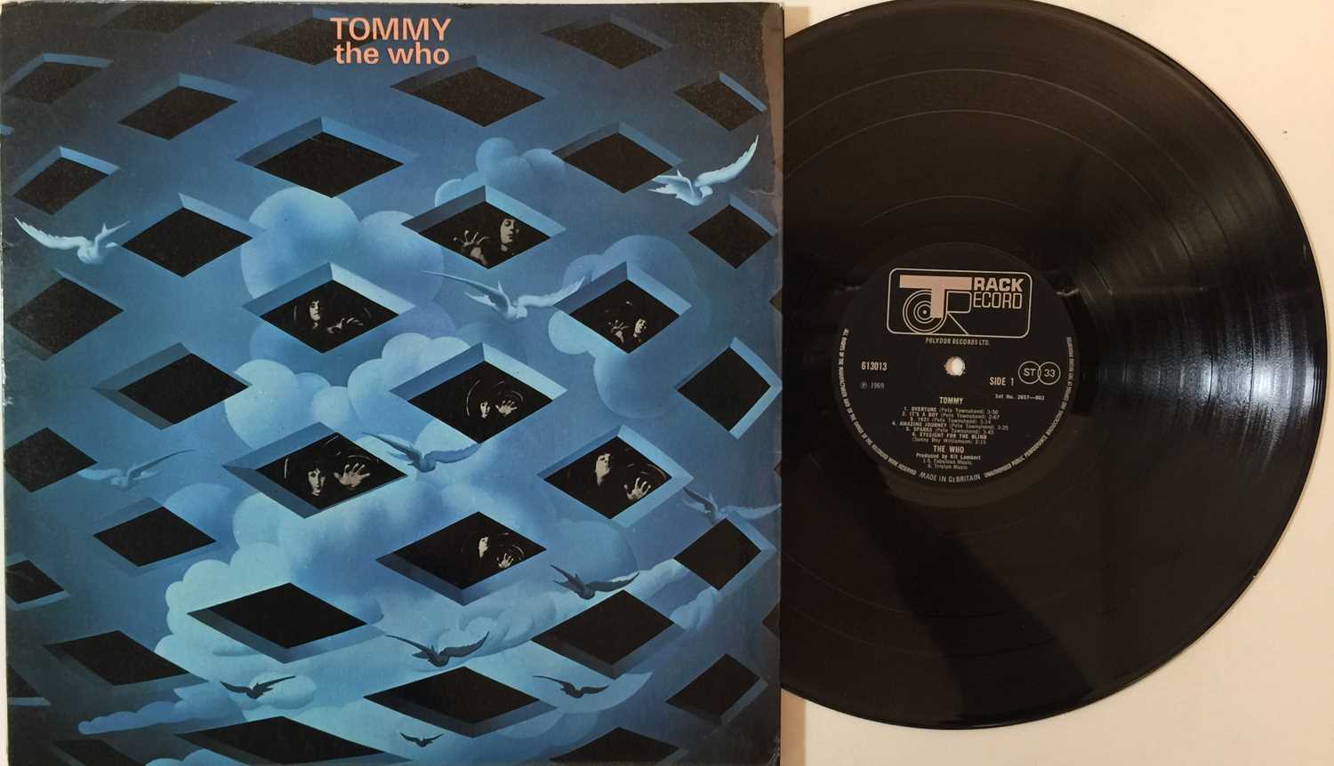 Lot 1091 - THE WHO - TOMMY LP (ORIGINAL UK NUMBERED COPY - TRACK 613 013/4)