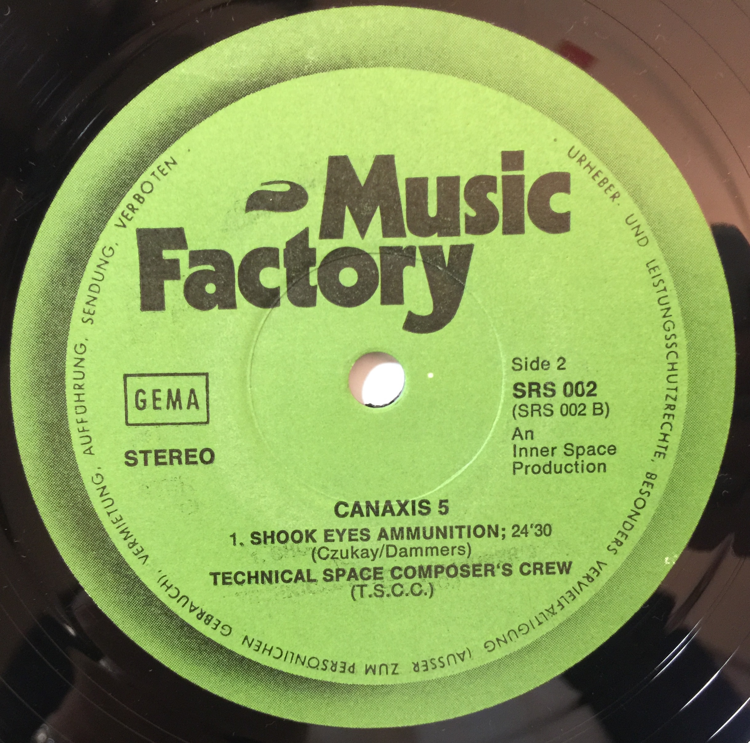 Lot 1093 - TECHNICAL SPACE COMPOSER'S CREW - CANAXIS 5