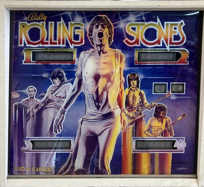 Lot 470 - ROLLING STONES BALLY PINBALL MACHINE.