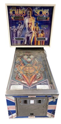 Lot 470 - ROLLING STONES BALLY PINBALL MACHINE.