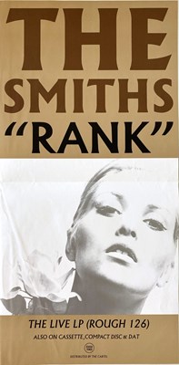 Lot 490 - THE SMITHS - RANK ORIGINAL POSTER.