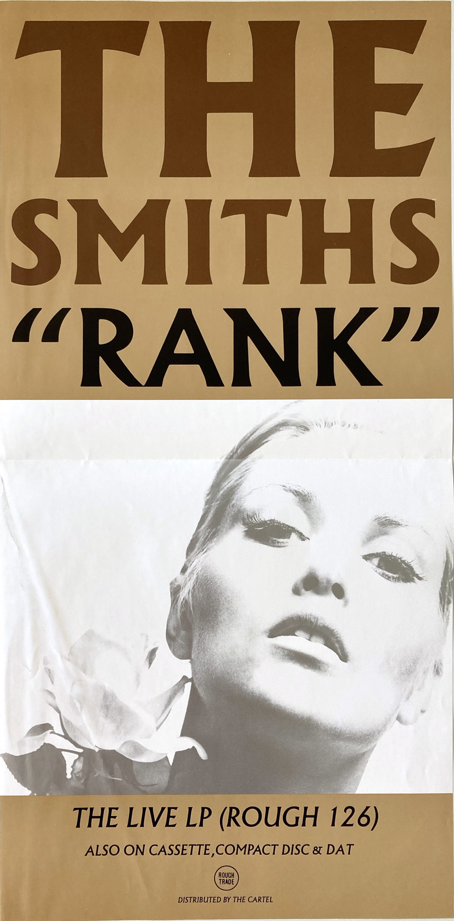 Lot 490 THE SMITHS RANK ORIGINAL POSTER.