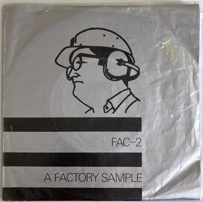 Lot 481 - JOY DIVISION - FULLY SIGNED FAC-2 FACTORY SAMPLE.