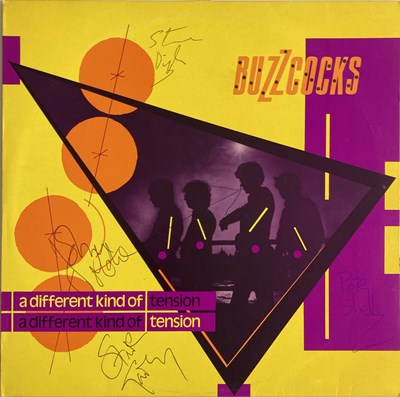 Lot 484 - BUZZCOCKS SIGNED LP.