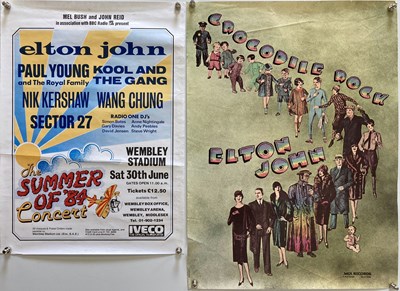 Lot 351 - ELTON JOHN POSTERS.