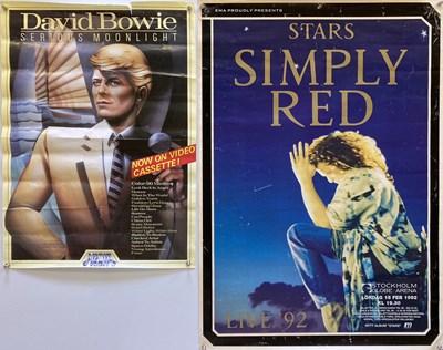 Lot 357 - ROCK POSTERS - DAVID BOWIE / THE WHO
