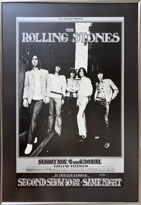 Lot 478 - ROLLING STONES OAKLAND POSTER.