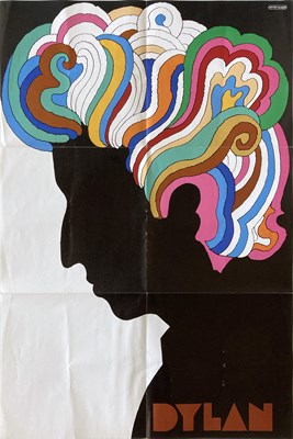 Lot 359 - BOB DYLAN - MILTON GLASER POSTER.