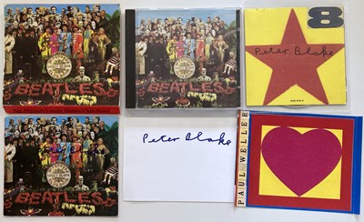 Lot 220 - PETER BLAKE - SIGNED ITEMS.