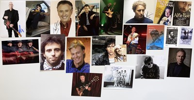 Lot 222 - SIGNED PHOTOS - MALE ARTISTS.