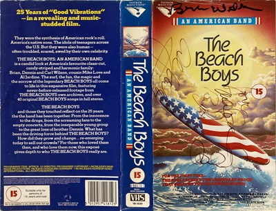 Lot 227 - THE BEACH BOYS FULLY SIGNED.