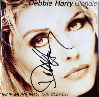 Lot 229 - BLONDIE / DEBBIE HARRY SIGNED ITEMS AND MEMORABILIA.