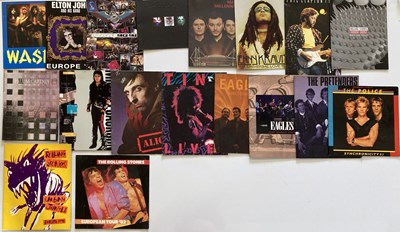 Lot 141 - CONCERT PROGRAMMES - ROLLING STONES  / GENESIS / ALICE COOPER ETC.