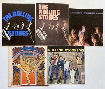 Lot 471 - ROLLING STONES 1960S PROGRAMMES.