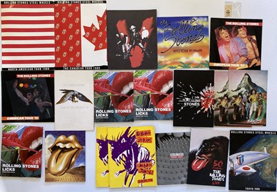 Lot 472 - ROLLING STONES PROGRAMME ARCHIVE - 1970S - 1990S.