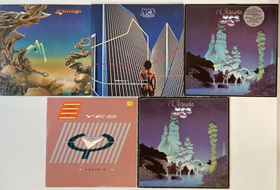 Lot 1132 - YES - LP COLLECTION