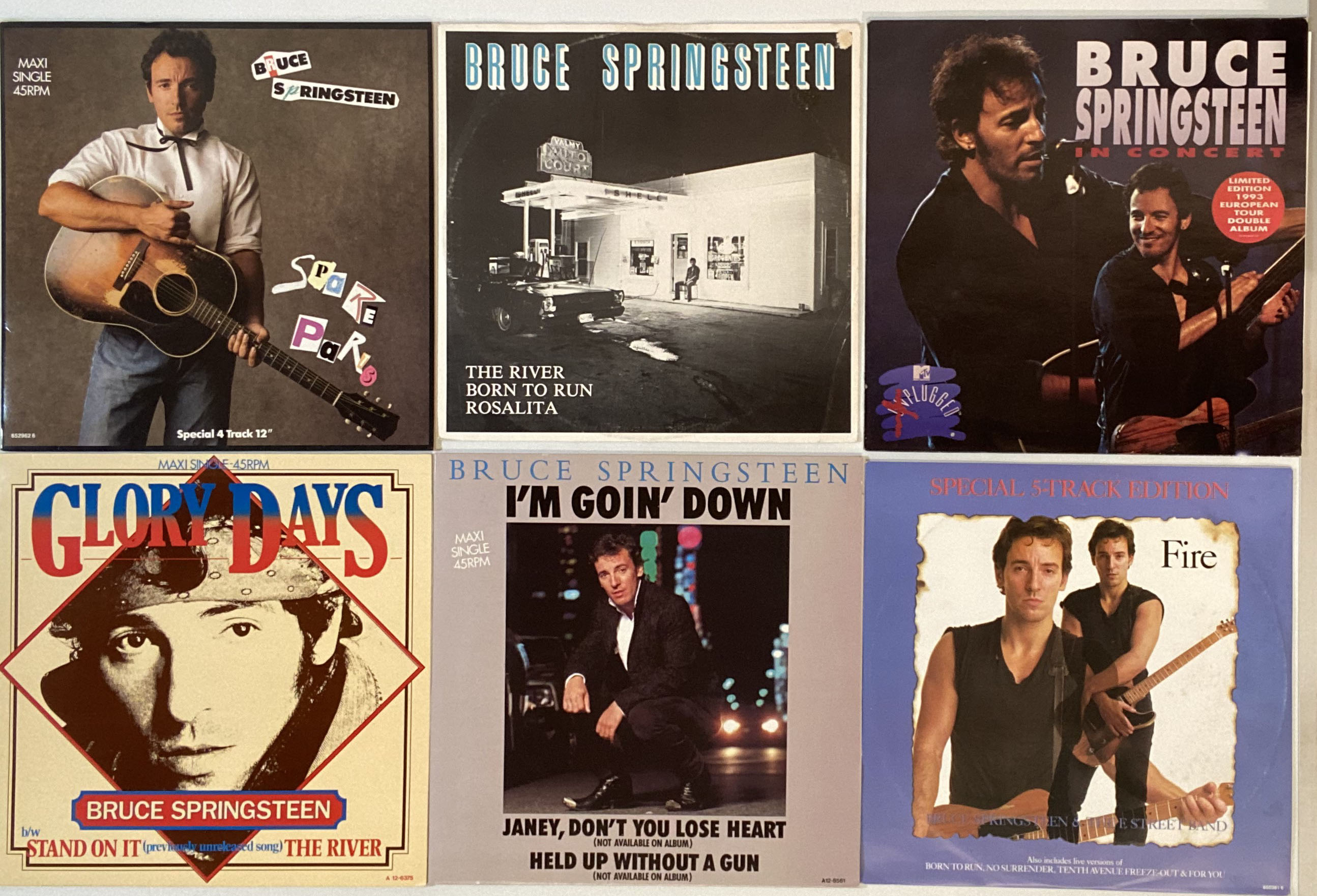 Lot 1137 - BRUCE SPRINGSTEEN/ THE WHO - LPs/ 12"