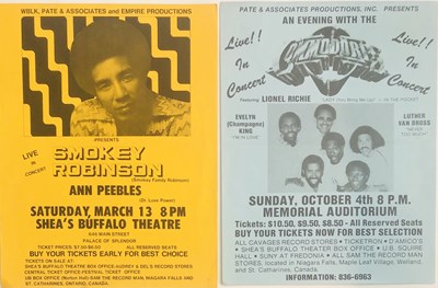 Lot 540 - BOB MARLEY CONCERT POSTCARD/SOUL HANDBILLS