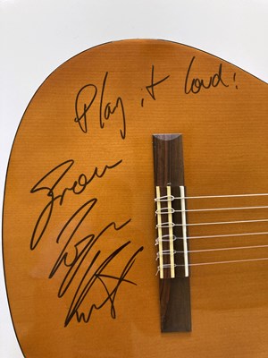 Lot 233 - RONAN KEATING SIGNED GUITAR.