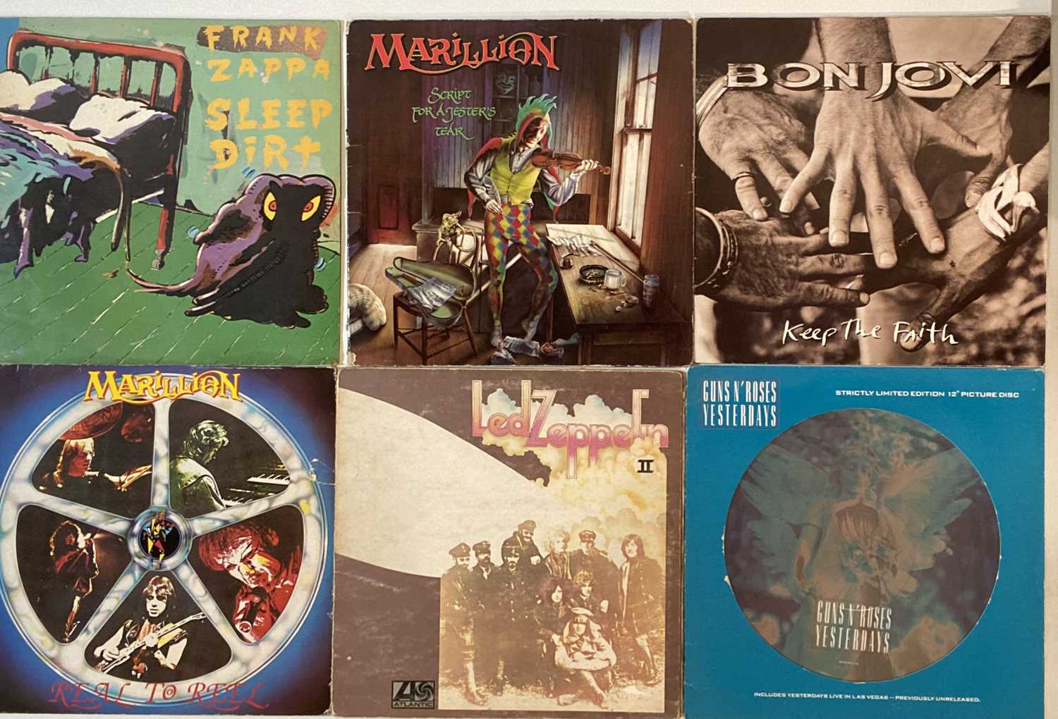 Lot 1166 - CLASSIC ROCK - LPs