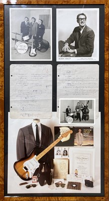 Lot 553 - BUDDY HOLLY'S HANDWRITTEN HOMEWORK 1952.