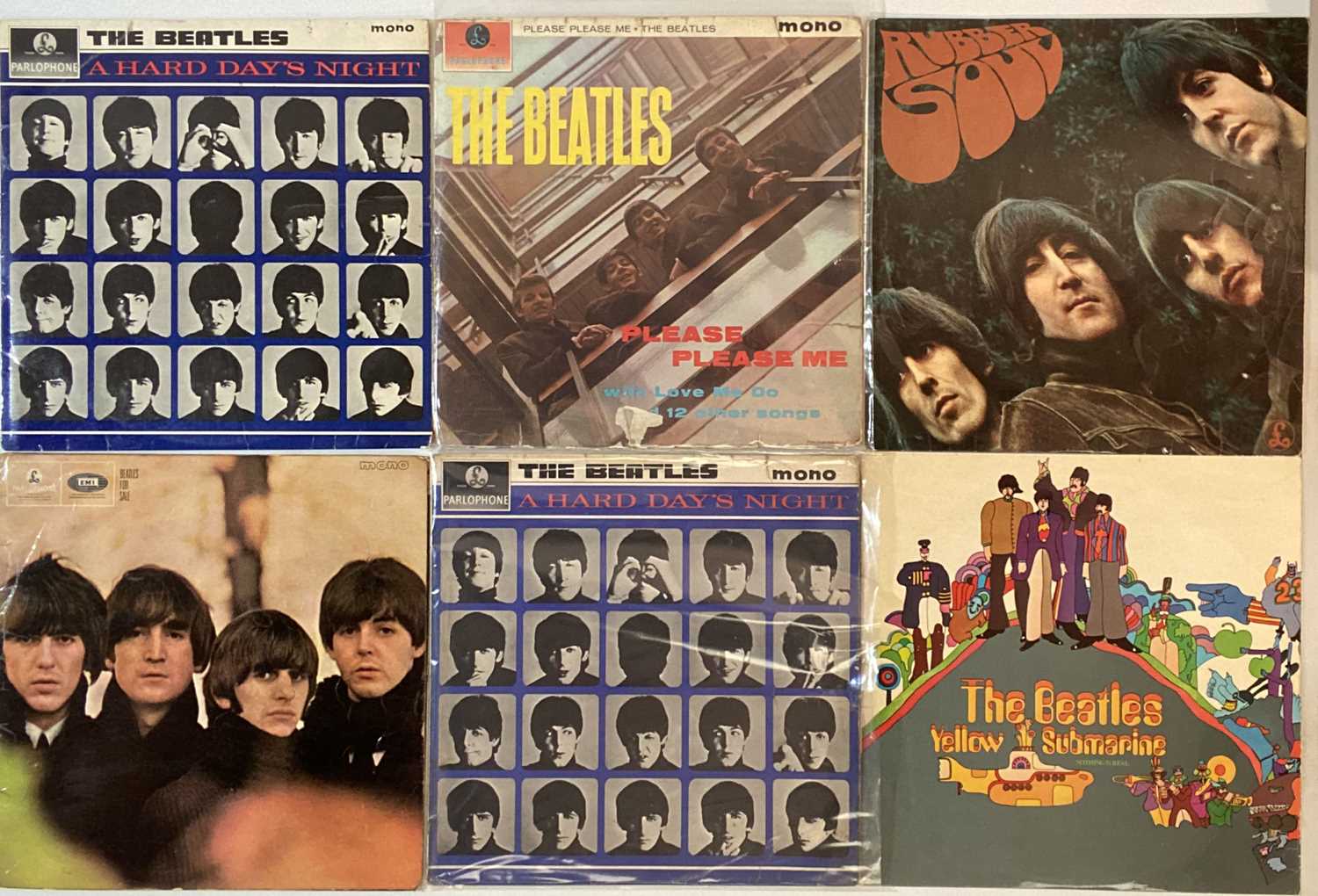 Lot 1173 - THE BEATLES - LPs (MAINLY 60s TITLES/PRESSINGS)