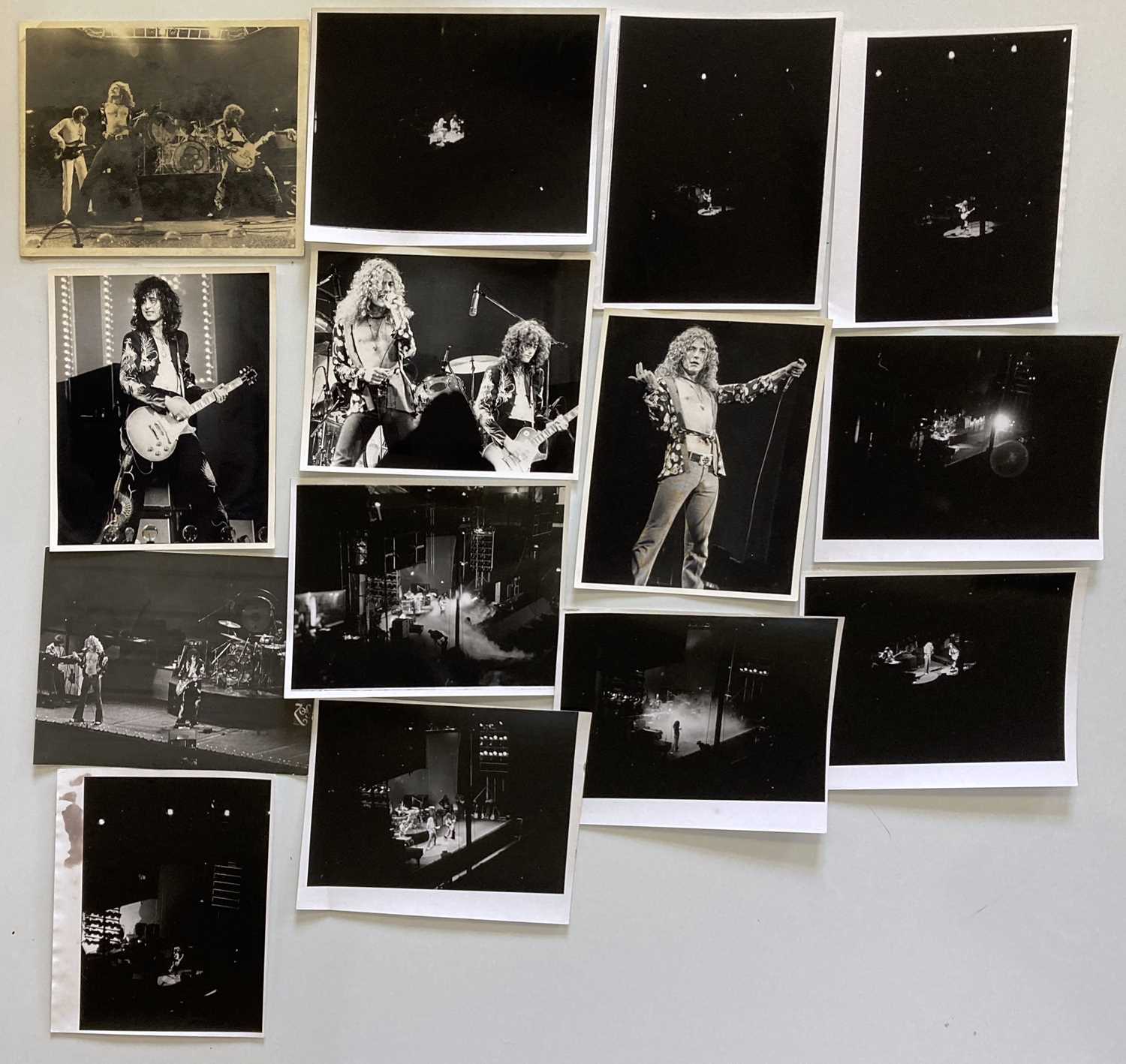 Lot 455 LED ZEPPELIN CONCERT MEMORABILIA.
