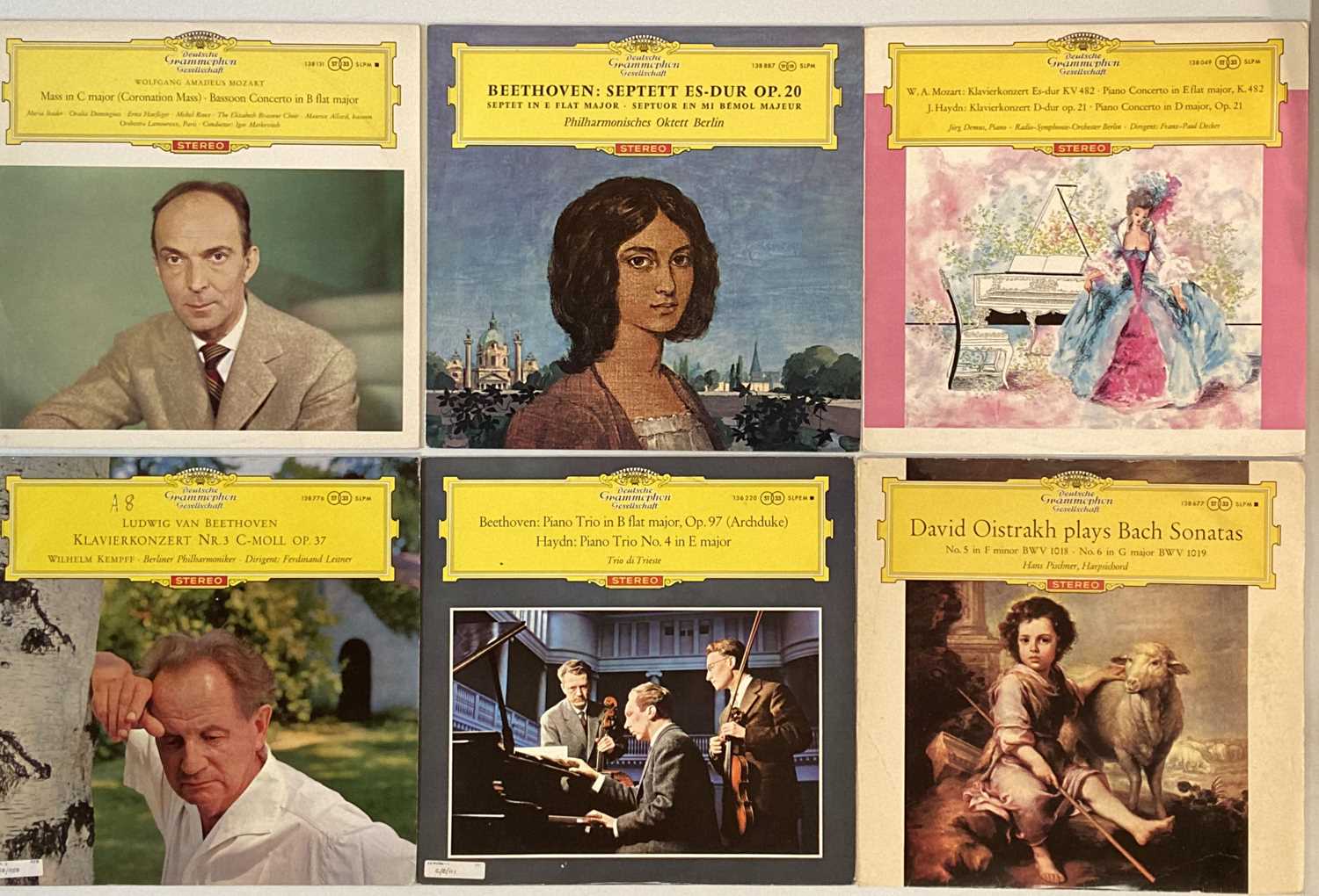 Lot 1182 - DEUTSCHE GRAMMOPHON - STEREO CLASSICAL LPs