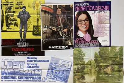 Lot 379 - MUSIC PROMO POSTERS  - FILM SOUNDTRACKS ETC.