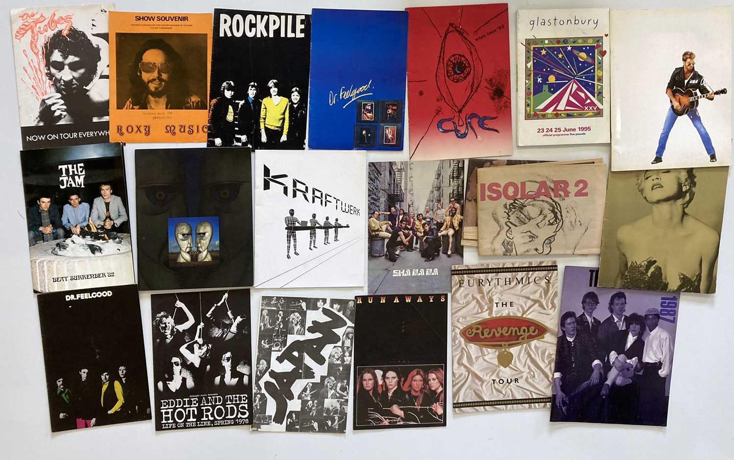 Lot 144 - 1970S AND 1980S ROCK AND POP PROGRAMMES.