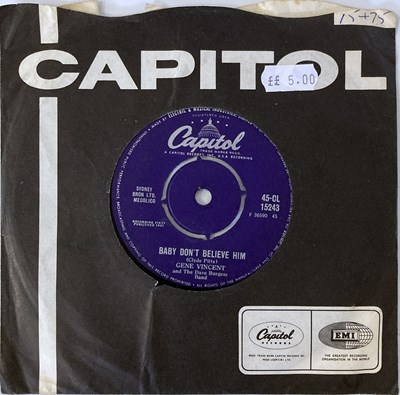 Lot 1219 - GENE VINCENT - 7" CAPITOL COLLECTION