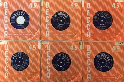 Lot 1222 - 60s - BEAT/ POP 7" DECCA RARITIES