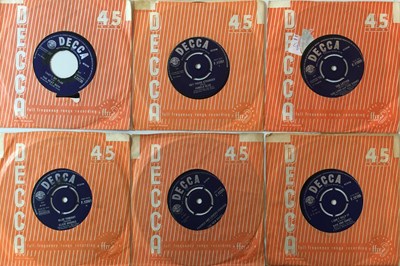 Lot 1222 - 60s - BEAT/ POP 7" DECCA RARITIES