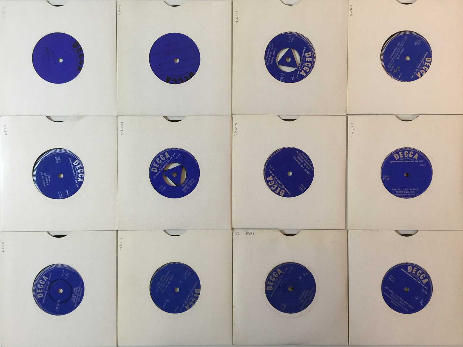 Lot 1197 - DECCA - SINGLE SIDED 'DEMONSTRATION SAMPLE'