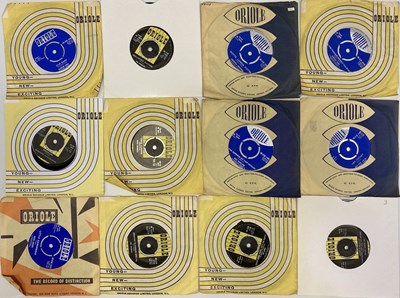 Lot 1236 - ORIOLE RECORDS - 7" COLLECTION (50s/60s)