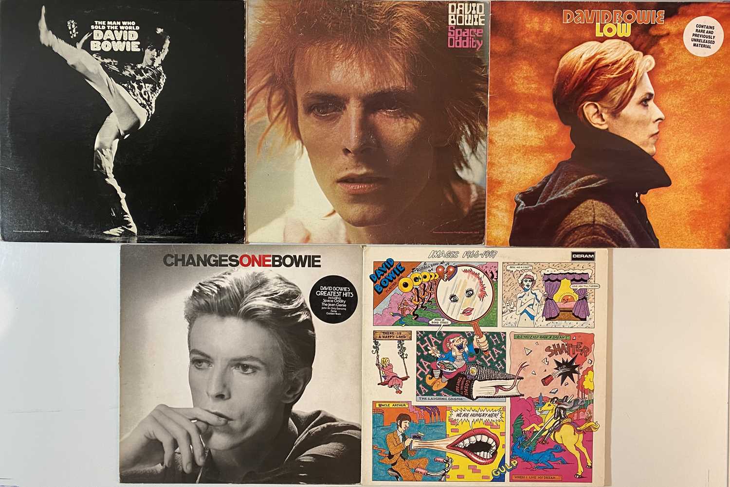 Lot 694 DAVID BOWIE LPs