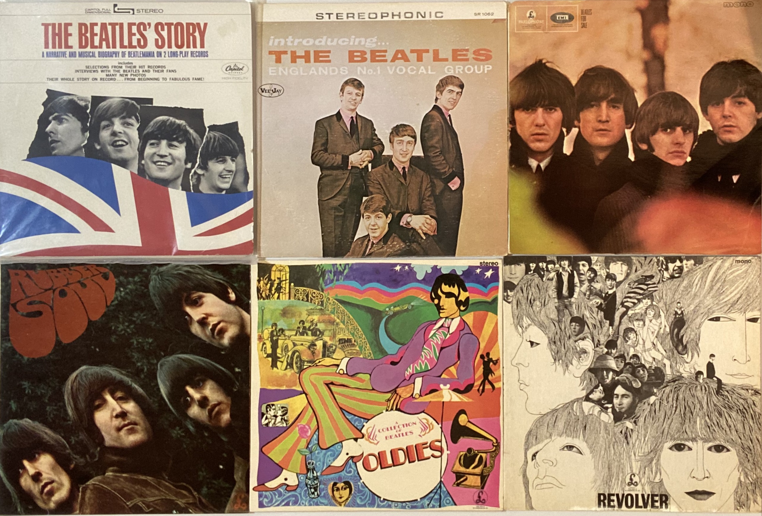 Lot 12 - THE BEATLES - 60s TITLE LPs