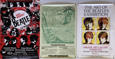 Lot 1660276 - THE BEATLES IN LIVERPOOL POSTERS