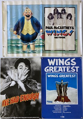 Lot 277 - PAUL MCCARTNEY & WINGS  POSTERS.