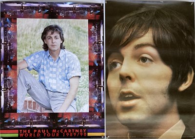 Lot 277 - PAUL MCCARTNEY & WINGS  POSTERS.