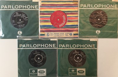 Lot 16 - THE BEATLES - UK 7" COLLECTION (WITH ORIGINAL LOVE ME DO)