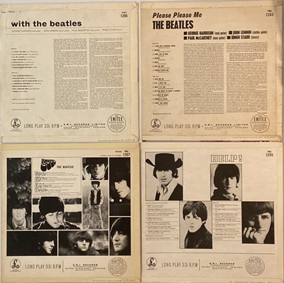Lot 23 - THE BEATLES - UK STUDIO ALBUM LPs (ORIGINAL/EARLY MONO PRESSINGS)