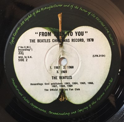 Lot 28 - THE BEATLES - FROM THEN TO YOU LP (ORIGINAL UK PRESSING - LYN 2153/2154)