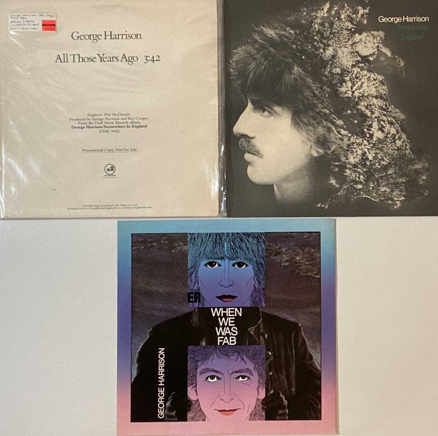 Lot 30 - GEORGE HARRISON - LPs/12