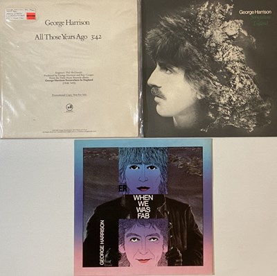 Lot 30 - GEORGE HARRISON - LPs/12".