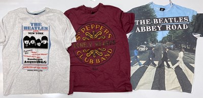 Lot 244 - THE BEATLES OFFICIAL APPLE CORPS T-SHIRTS.