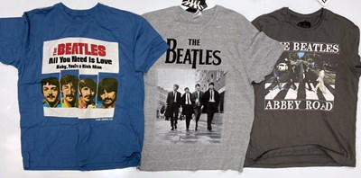 Lot 244 - THE BEATLES OFFICIAL APPLE CORPS T-SHIRTS.