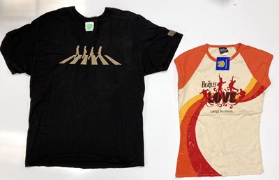 Lot 244 - THE BEATLES OFFICIAL APPLE CORPS T-SHIRTS.