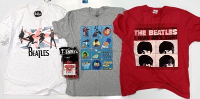 Lot 245 - THE BEATLES OFFICIAL APPLE CORPS T-SHIRTS.