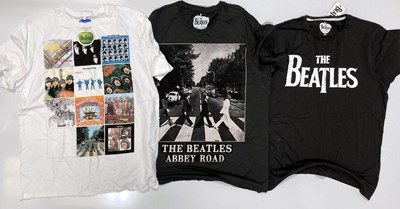 Lot 245 - THE BEATLES OFFICIAL APPLE CORPS T-SHIRTS.